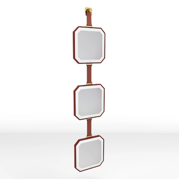 ARTEMIDE - Framed wall-mounted mirror by BRUNO ZAMPA - view 3